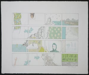 Theo Kley - Litho, Landschap kopen? Bied vanaf 1!
