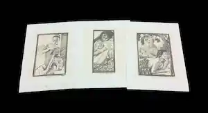 Nico Vrielink - Lot van drie litho's vendu pour 60€ !