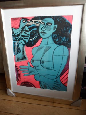 Corneille - Litho. Titel, Voir L' Oiseau. (groot) kopen? Bied vanaf 325!