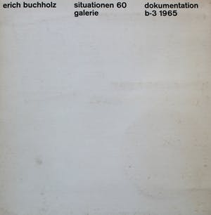 Erich Buchholz - Handgesigneerde collage in boekje - 1965 kopen? Bied vanaf 450!