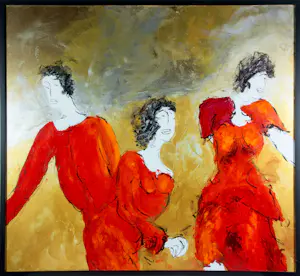 Menno Bauer - Acryl op doek, Achter de wolken geen zon - Ingelijst (Groot) kaufen? Bieten Sie von 250!
