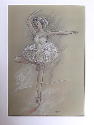 Niet of onleesbaar gesigneerd - Jan Smals - Ballerina kopen? Bied vanaf 1!