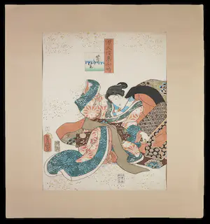 Toyokuni Utagawa - Houtdruk, geen titel kopen? Bied vanaf 80!