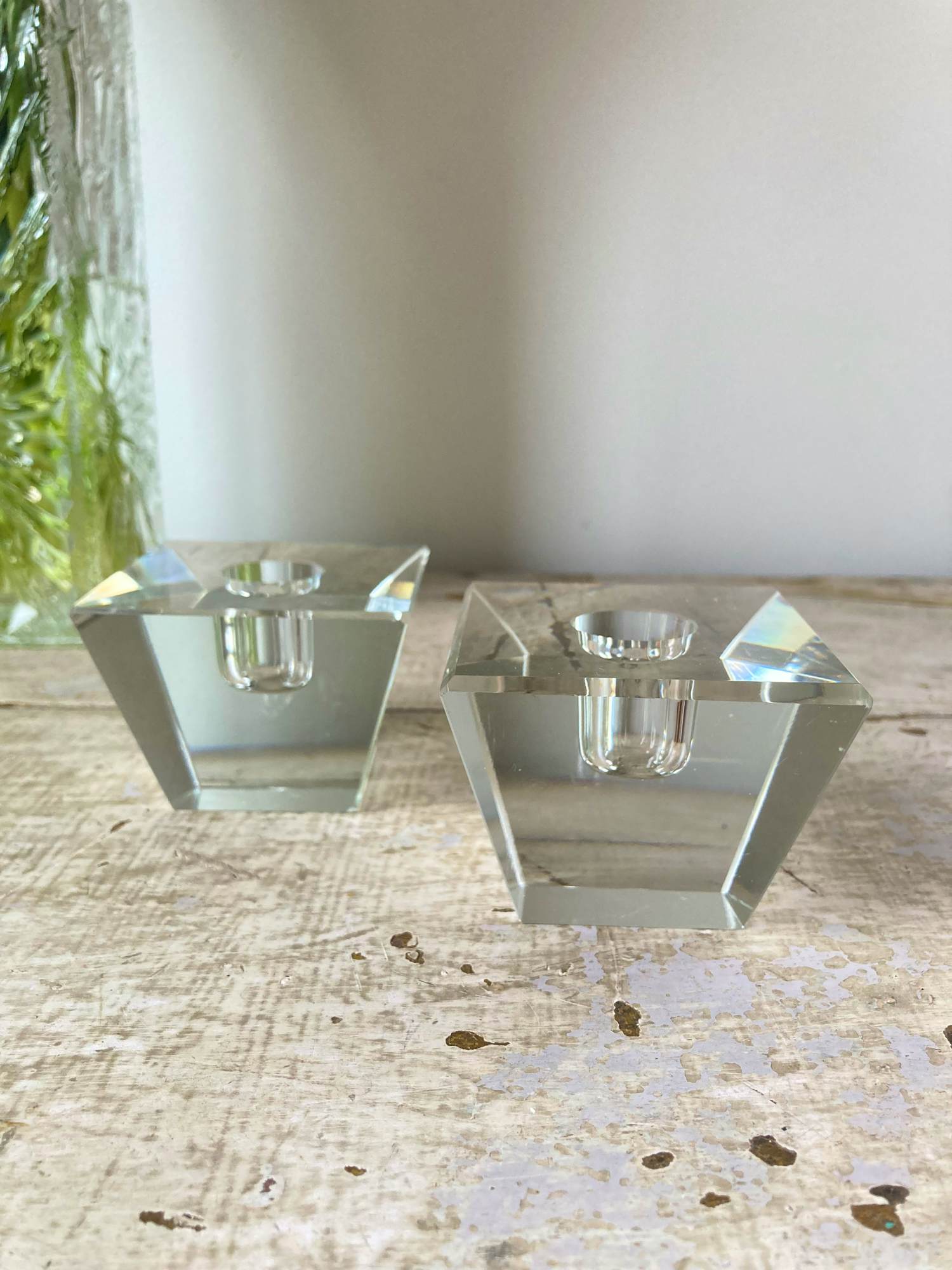 Kosta Boda - Vintage Kosta Boda Kristallen Kandelaars Jaren '80 kopen? Bied vanaf 20!