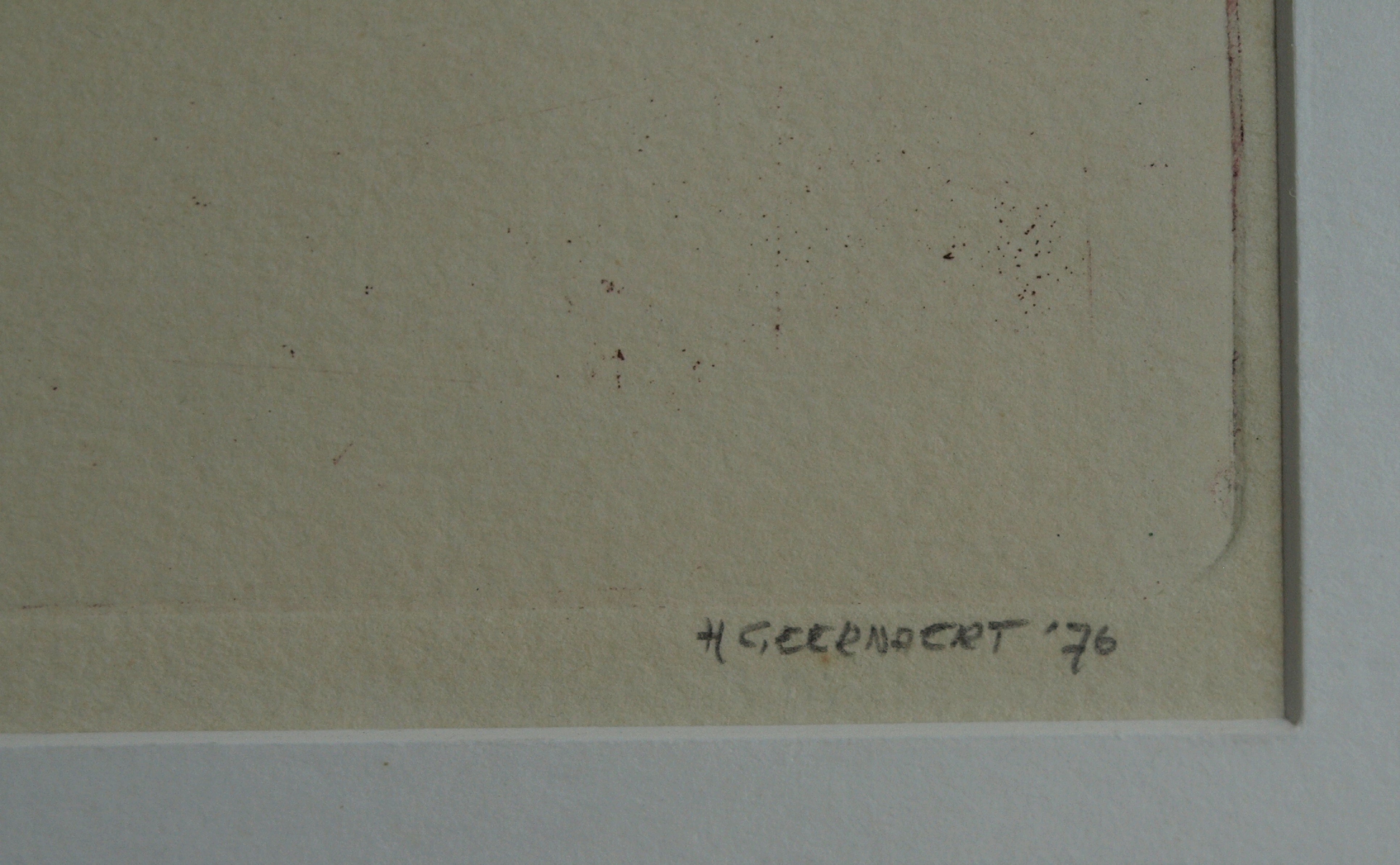 Hans Geernaert - Ets , Dingle Bay, Ierland – gesigneerd & ingelijst – 1976 kopen? Bied vanaf 10!
