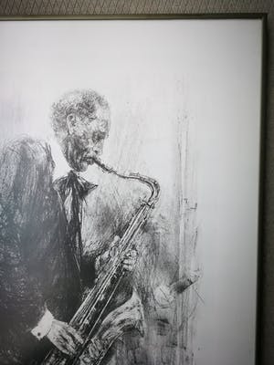 Piet Klaasse - Litho. Dexter Gordon. kopen? Bied vanaf 95!