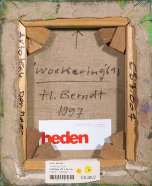 Horst Berndt - Olieverf op doek, Woekering (Tweeluik) kopen? Bied vanaf 60!
