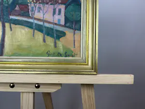 Gustave De Smet - Gustave De Smet – dorpsgezicht in expressieve toets kopen? Bied vanaf 1500!