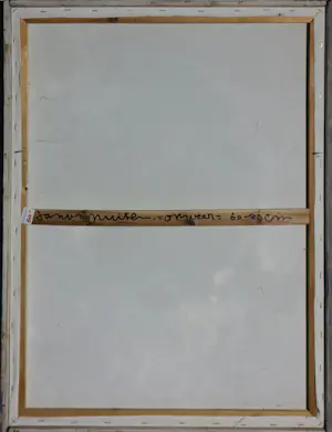 Janus Nuiten - 2 werken in olieverf op doek, Onweer - Ingelijst kopen? Bied vanaf 70!