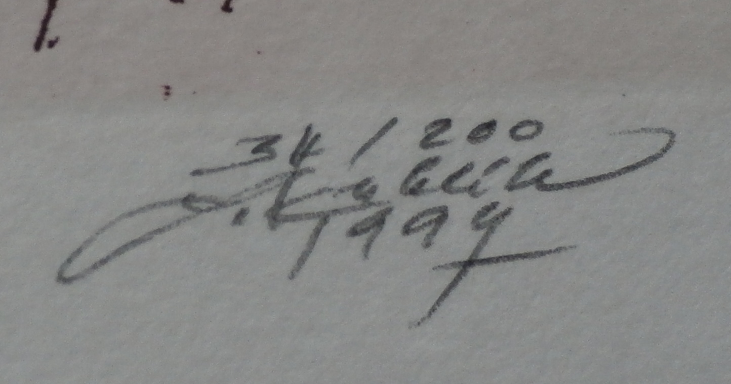 Ladislav Kuklik - Ets: Vrouwelijk naakt - 1999 kopen? Bied vanaf 40!