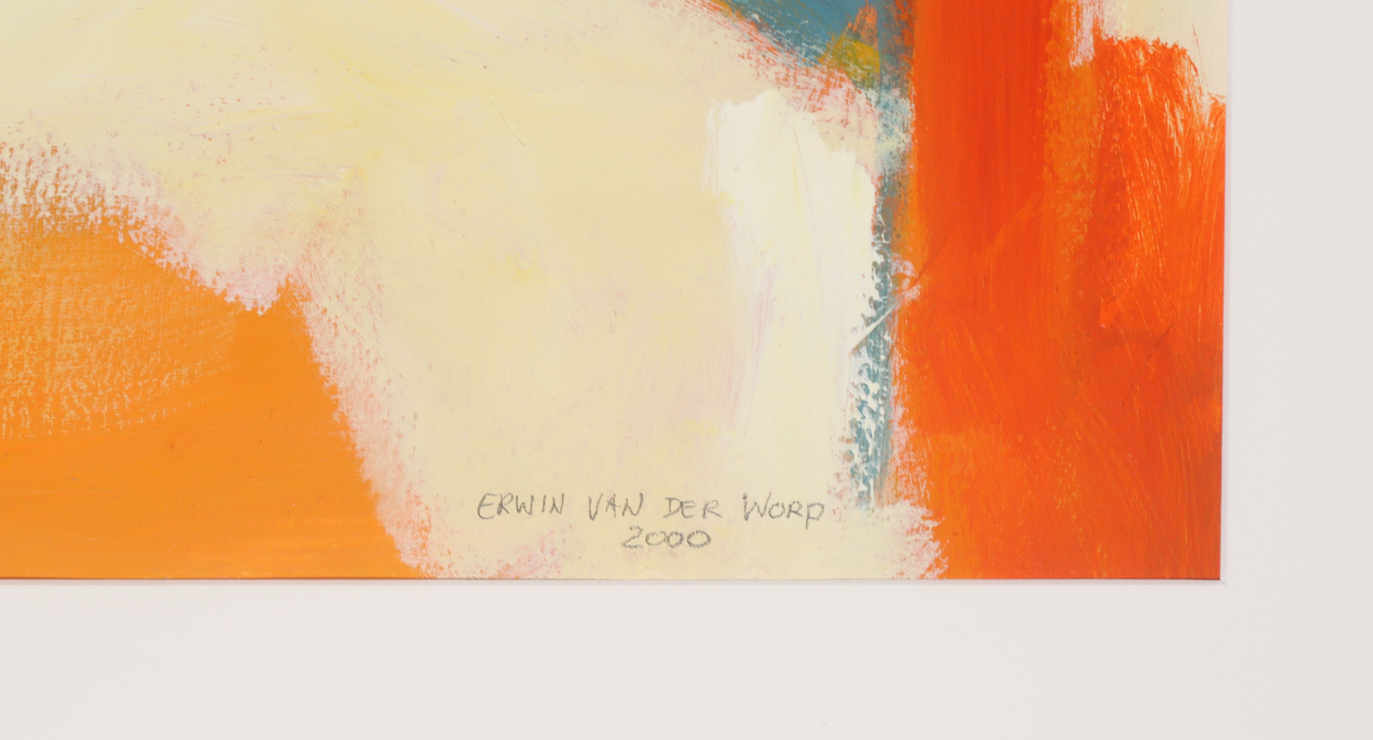 Erwin van der Worp - Acryl op papier, Zonder titel kopen? Bied vanaf 1!