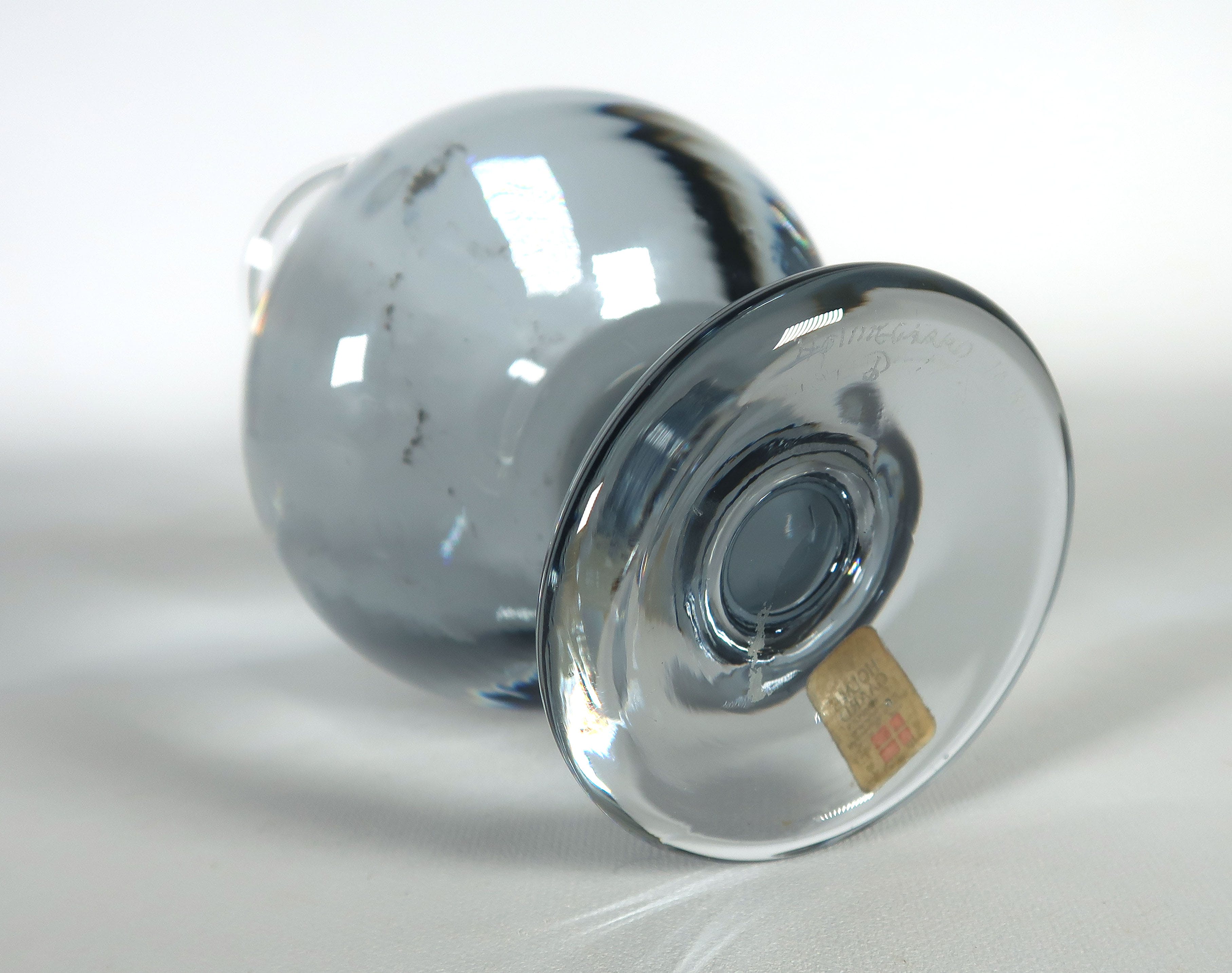 Per Lutken - Kristal, Twee solifleur vaasjes, uitgevoerd door Holmegaard kopen? Bied vanaf 70!