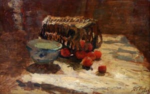 Niet of onleesbaar gesigneerd - Kaartspeler kopen? Bied vanaf 10!