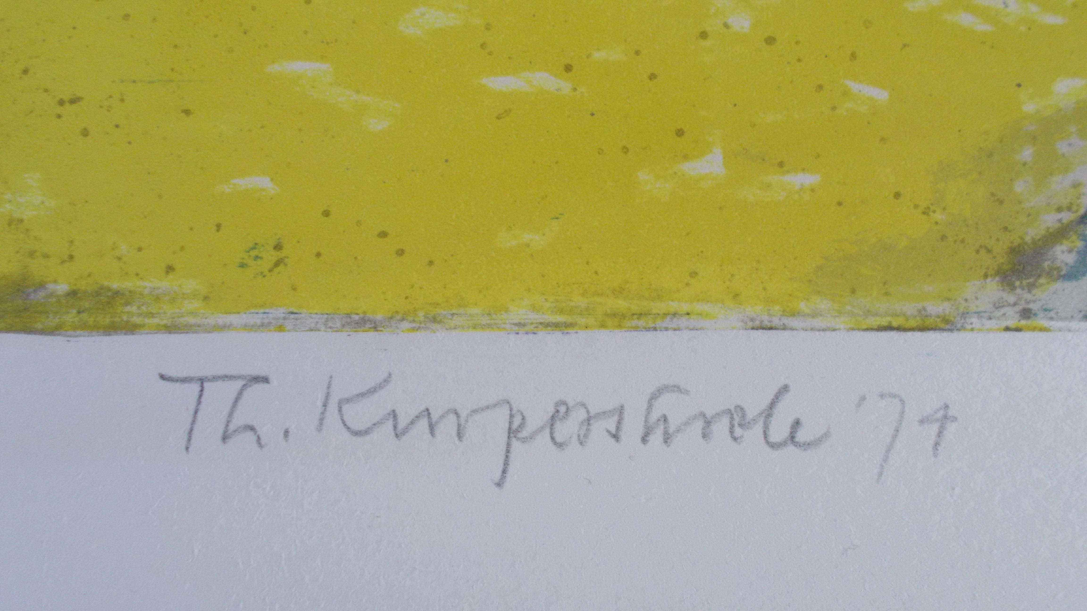 Theo Kurpershoek - Vrouw bij koffiekan en kandelaar kopen? Bied vanaf 35!