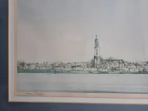 Ciano Siewert - Gezicht op Rhenen. kopen? Bied vanaf 20!
