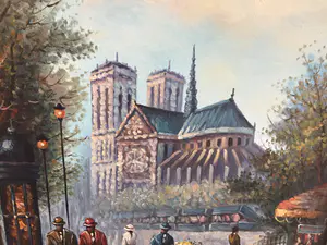 Niet of onleesbaar gesigneerd - Parijs. kopen? Bied vanaf 1!