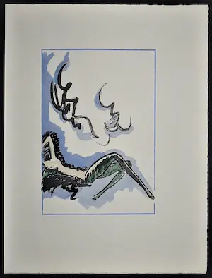Kees van Dongen - Pochoir uit La Garconne 1925 kopen? Bied vanaf 160!