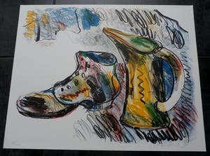 Anton Martineau - Zeefdruk: Stilleven - 1998 kopen? Bied vanaf 55!