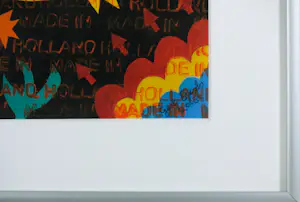 Gert Engels - Acryl op papier, Z.T. Fantasiefiguur - Ingelijst kopen? Bied vanaf 50!