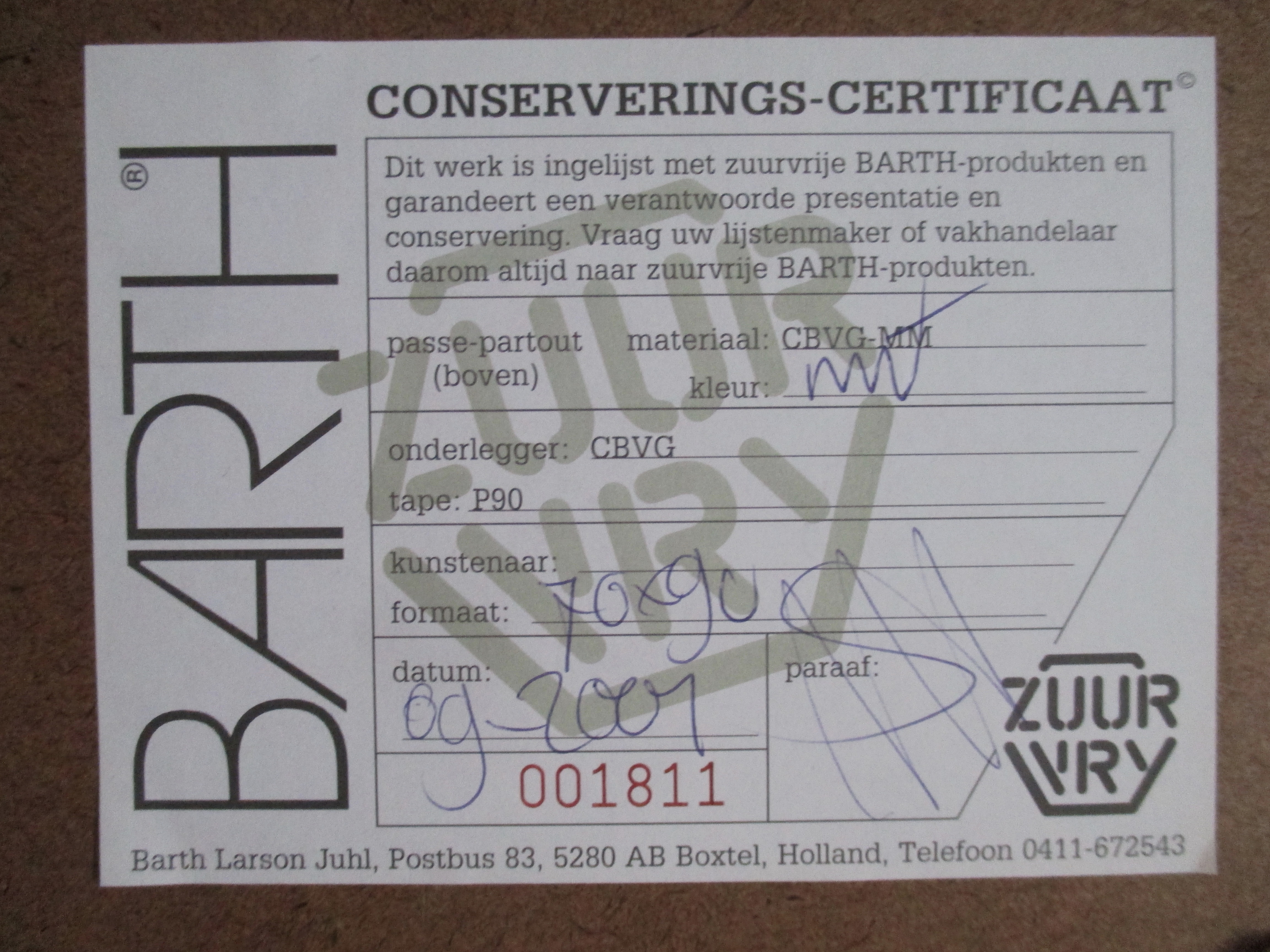 Gert Strengholt - Ingelijste litho "Tale of the grey house" Barth lijst kopen? Bied vanaf 60!