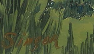 Niet of onleesbaar gesigneerd - Olieverf op doek, Kustgezicht - Ingelijst kopen? Bied vanaf 1!