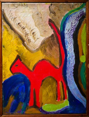 Niet of onleesbaar gesigneerd - Zonder titel kopen? Bied vanaf 1!