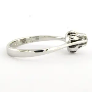 18k gouden solitair ring met briljant geslepen diamant tot. 0.03ct – F/G - VS/SI kopen? Bied vanaf 240!