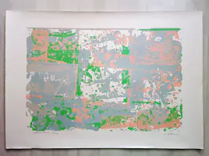 Walter Darby Bannard - "Georgia Dawon" - Siebdruck - Auflage von 160 - signiert - (97 x 64 cm) kopen? Bied vanaf 199!