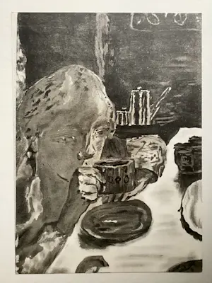 Pierre Bonnard - En Barque - lithografie kopen? Bied vanaf 75!