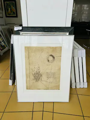 Jan Montyn - zonder titel - met lijst! ( opslag extern) kopen? Bied vanaf 120!