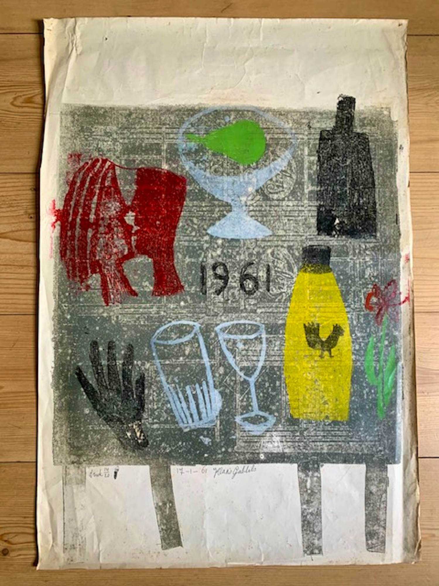 Klaas Gubbels - Tafel met advocaat kopen? Bied vanaf 150!