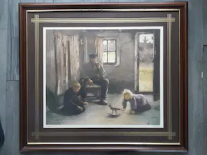 Franz Charlet - Grand papa (78x88) kopen? Bied vanaf 75!