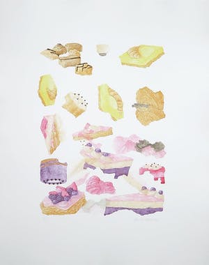 Roos van der Meijden - Ets, Piece of cake kopen? Bied vanaf 1!