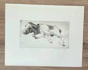 Pieter Pander - Kalfje verkauft für € 120!
