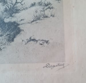 Dirk Harting - Duinlandschap - épreuve d’artiste kopen? Bied vanaf 25!