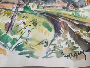 Freek van den Berg - Landschap met boerderij kopen? Bied vanaf 160!