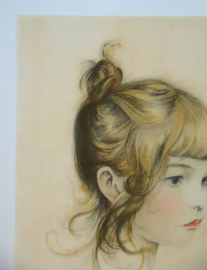 Walter Sauer - Portret van Nicole - 1930 - Heliogravure, gesigneerd en gedateerd kopen? Bied vanaf 100!