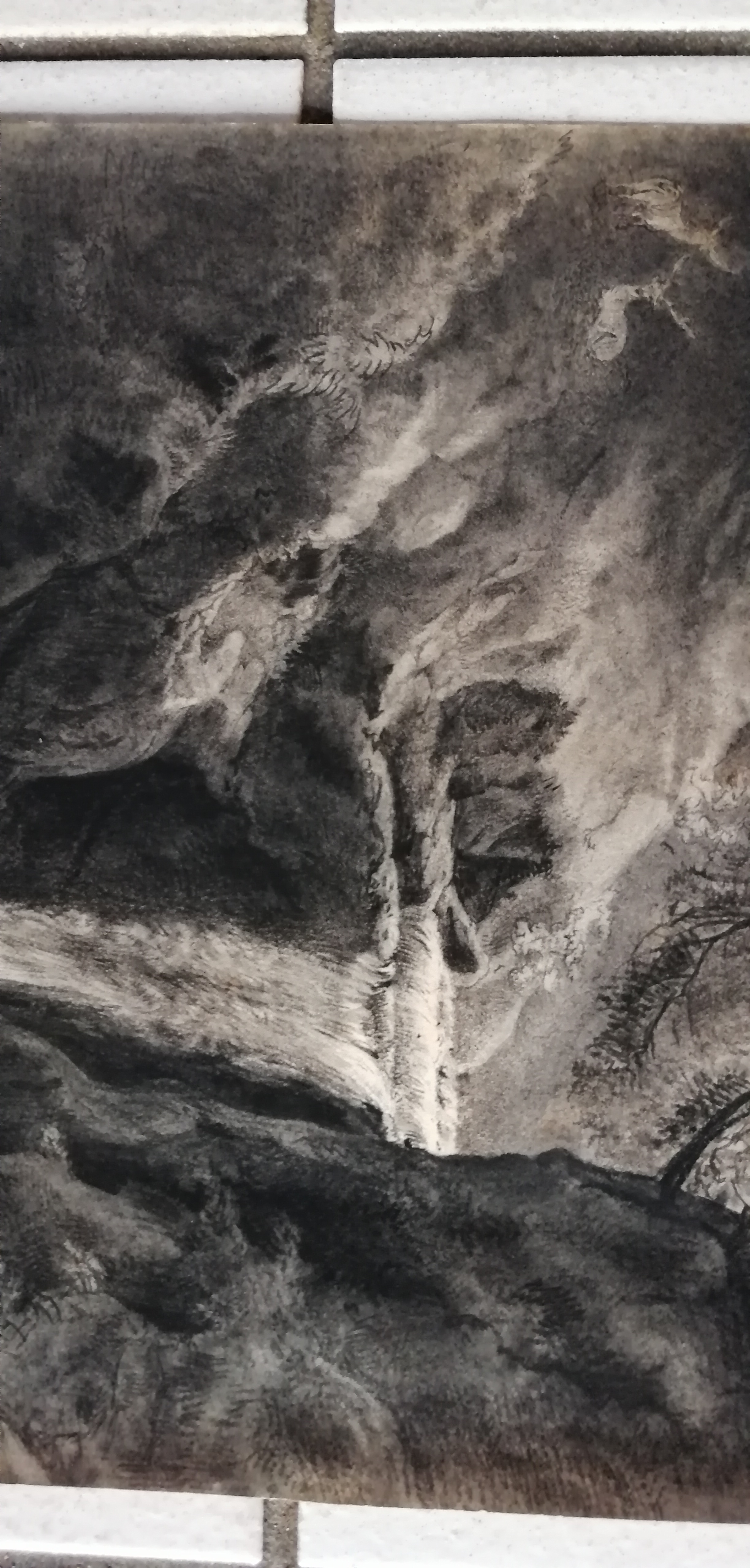 Hendrikus van de Sande Bakhuyzen - Landschap met waterval kopen? Bied vanaf 65!
