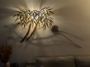 Daniel D'Haeseleer - Muurdecoratie in koper met verlichting kopen? Bied vanaf 450!