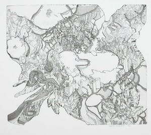 Rikkert Mullenders - Ets, Stad van boven kopen? Bied vanaf 1!