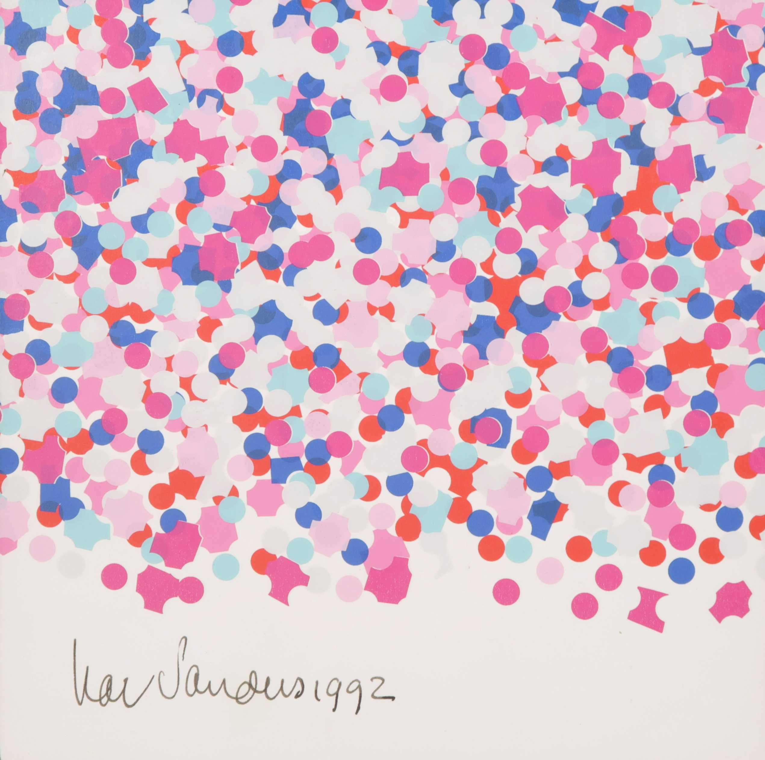 Har Sanders - Zeefdruk, Confetti kopen? Bied vanaf 35!