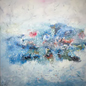 Angelos Tassopoulos - Olieverf op doek, Abstracte compositie - Zeer groot kaufen? Bieten Sie von 200!