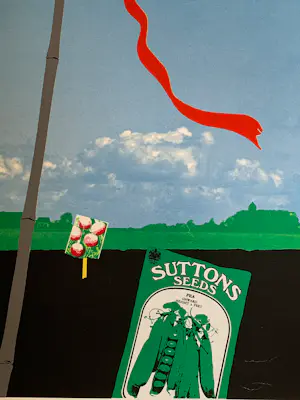 Sjoerd Bakker - Zeefdruk Suttons Seeds kopen? Bied vanaf 40!