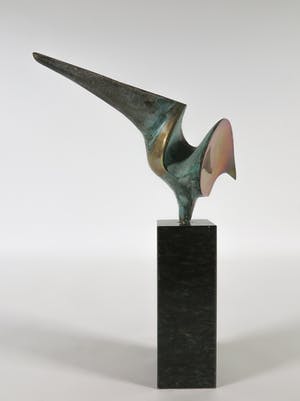 Ruurd Hallema - Bronzen beeld, Trots kopen? Bied vanaf 250!