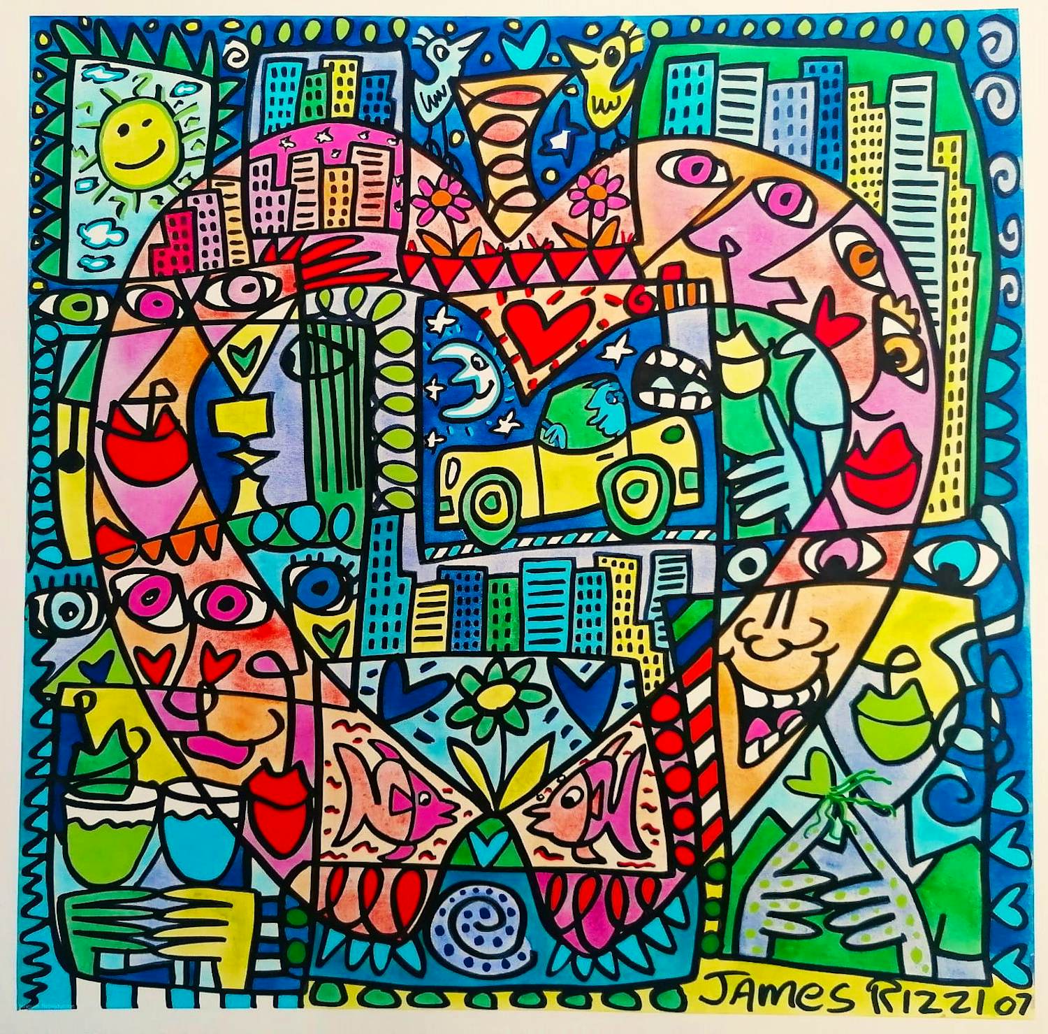 James Rizzi - Big Apple kopen? Bied vanaf 75!