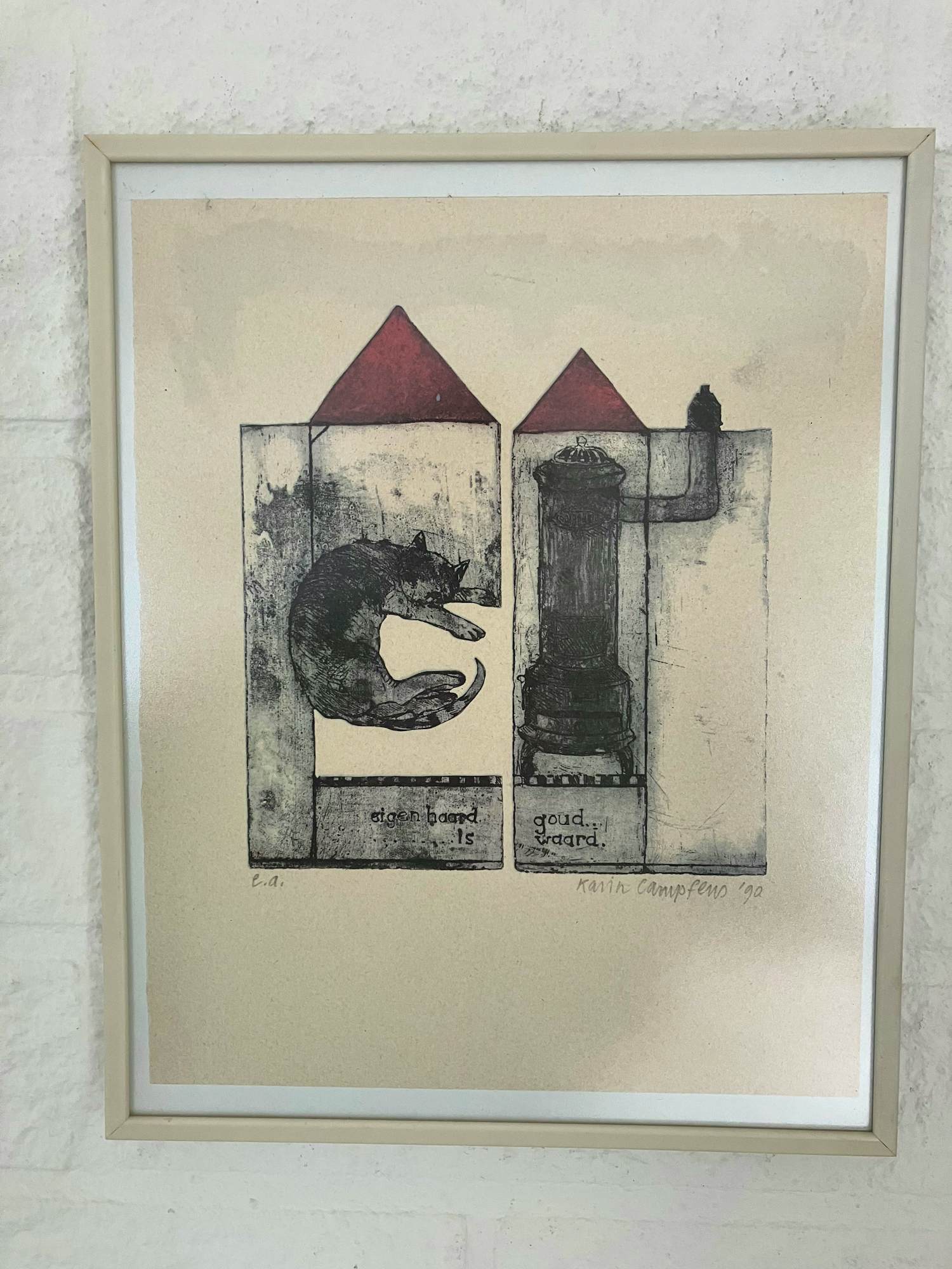 Karin Campfens - Eigen haard is goud waard kopen? Bied vanaf 30!