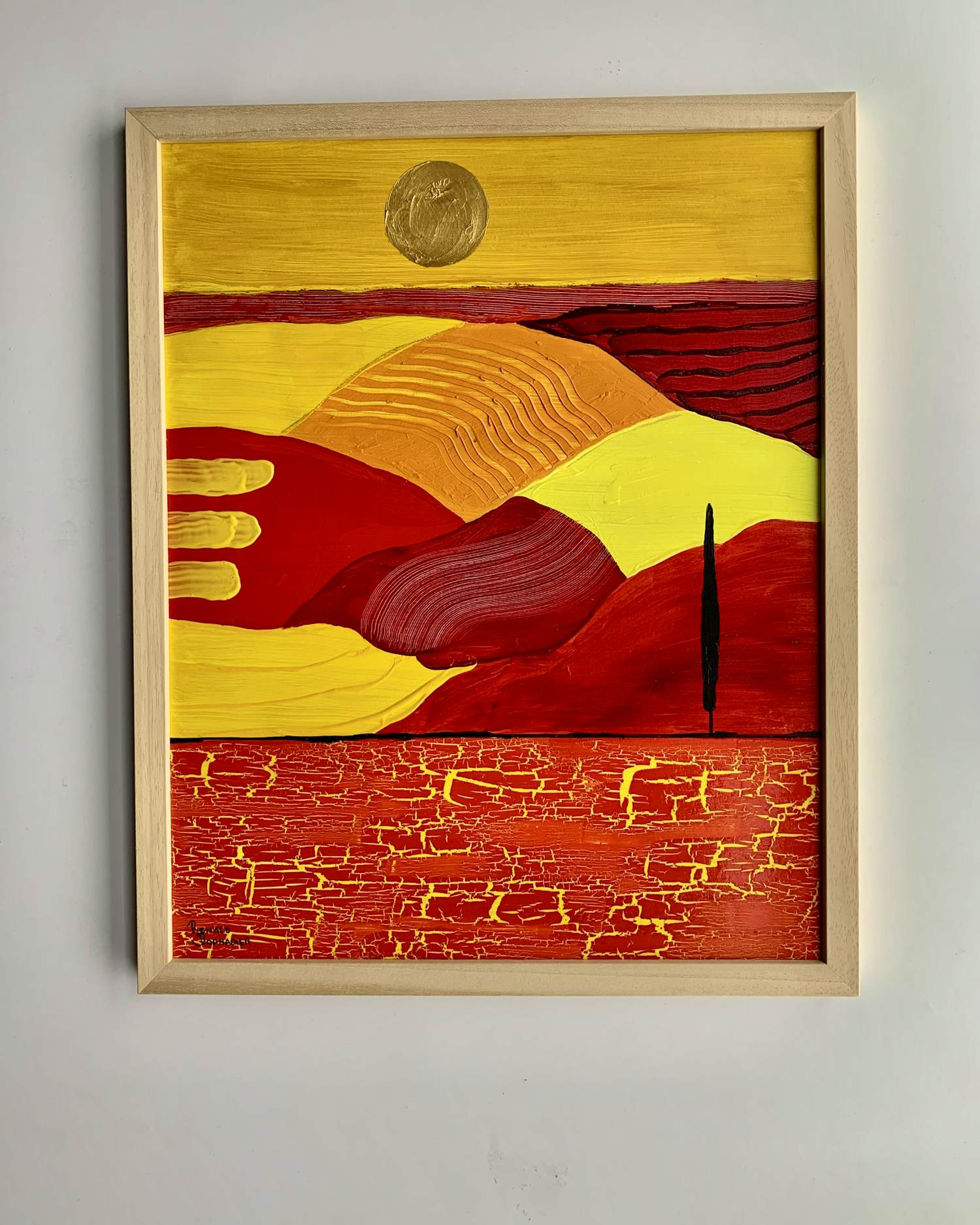 Ronald Boonacker - Landschap Méditeranée certificaat van echtheid) kopen? Bied vanaf 140!