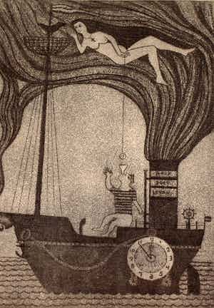 Willem Westbroek - Ets: naakt verkocht voor € 50!