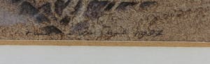 Ruud van der Beele - Gemengde techniek op papier, Z.t. Abstract - Ingelijst kopen? Bied vanaf 1!