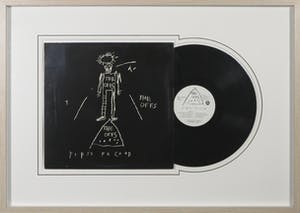 Jean-Michel Basquiat - LP-hoes, The Offs: First Record - Ingelijst kopen? Bied vanaf 1!